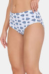 Zivame Anti-Microbial Medium Rise Full Coverage Hipster Panty (Pack of 3) - Multicolor — thumbnail 12